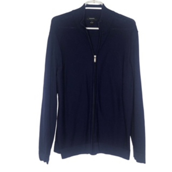 Alfani Men's Full Zip Ribbed Sweater Cardigan Size M - Picture 5 of 7